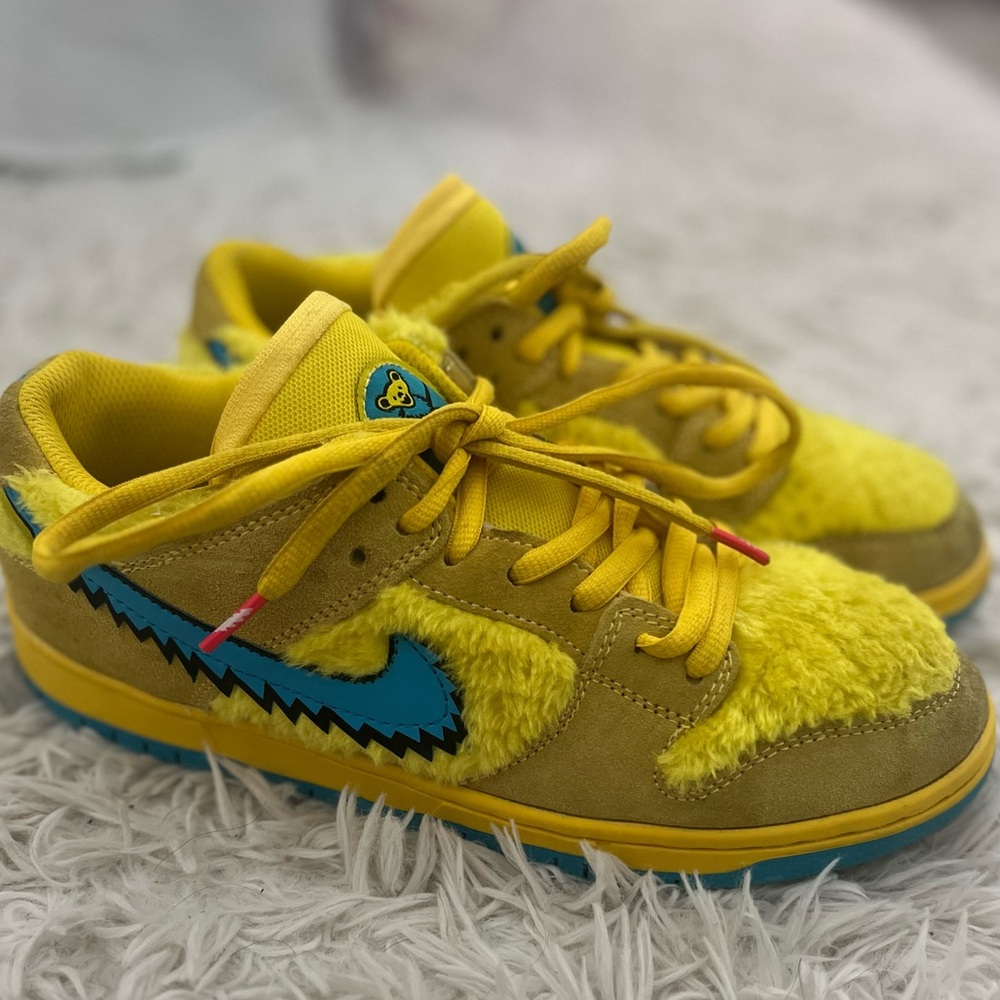 Nike Grateful Dead sneakers.
